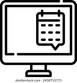 Calendar icon symbol vector image