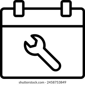 Símbolo de Vector de calendario Imagen