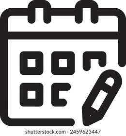 Símbolo de Vector de calendario Imagen