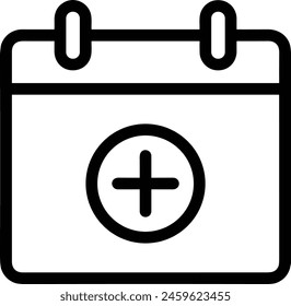 Símbolo de Vector de calendario Imagen