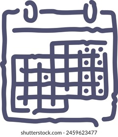 Bild Vektorgrafik Kalendersymbol