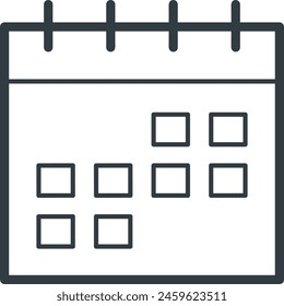 Símbolo de Vector de calendario Imagen