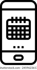 Bild Vektorgrafik Kalendersymbol