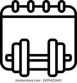 Símbolo de Vector de calendario Imagen