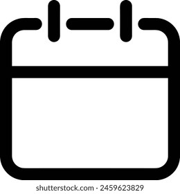 Calendar icon symbol vector image
