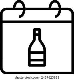 Calendar icon symbol vector image