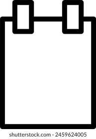 Símbolo de Vector de calendario Imagen