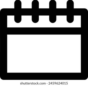 Símbolo de Vector de calendario Imagen