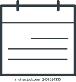 Calendar icon symbol vector image