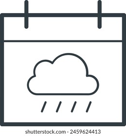 Calendar icon symbol vector image