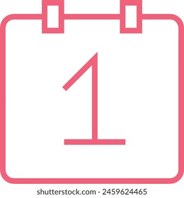 Bild Vektorgrafik Kalendersymbol