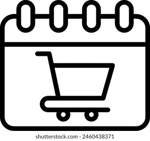 Calendar icon symbol vector image