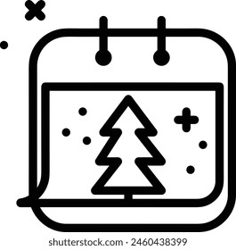 Símbolo de Vector de calendario Imagen