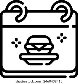 Bild Vektorgrafik Kalendersymbol