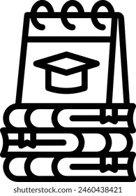 Símbolo de Vector de calendario Imagen