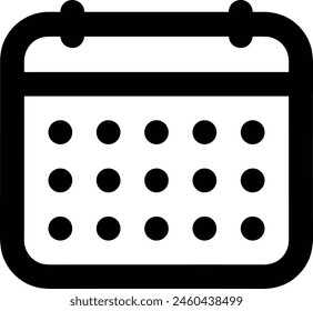Símbolo de Vector de calendario Imagen