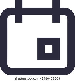 Símbolo de Vector de calendario Imagen