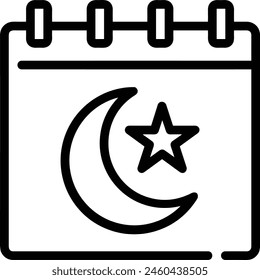 Calendar icon symbol vector image