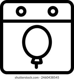 Calendar icon symbol vector image
