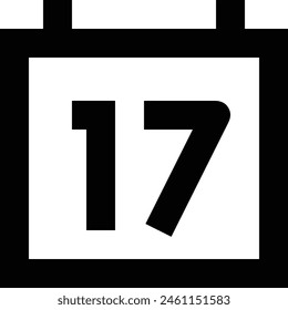 Símbolo de Vector de calendario Imagen