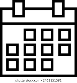 Bild Vektorgrafik Kalendersymbol
