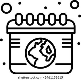 Calendar icon symbol vector image