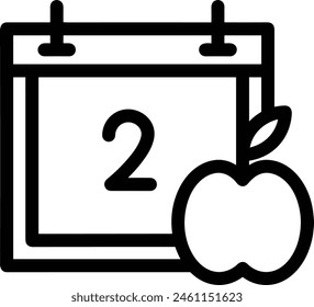Calendar icon symbol vector image