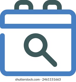 Calendar icon symbol vector image