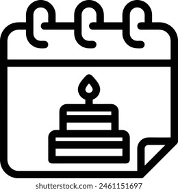 Calendar icon symbol vector image