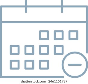 Símbolo de Vector de calendario Imagen