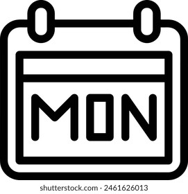 Símbolo de Vector de calendario Imagen