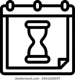 Calendar icon symbol vector image
