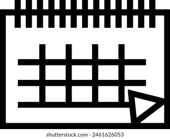 Calendar icon symbol vector image