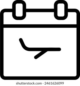 Calendar icon symbol vector image