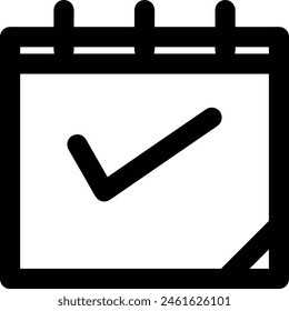 Símbolo de Vector de calendario Imagen