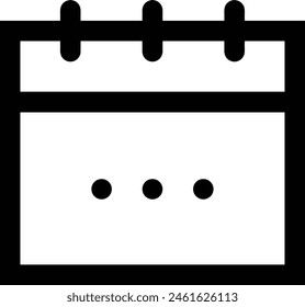 Símbolo de Vector de calendario Imagen