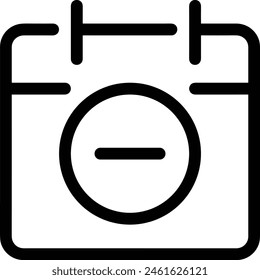 Calendar icon symbol vector image