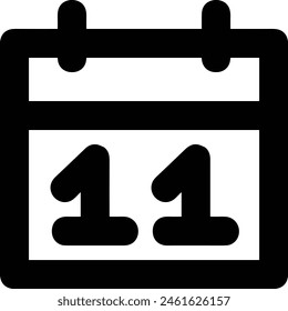Calendar icon symbol vector image