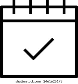 Bild Vektorgrafik Kalendersymbol