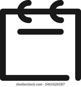 Calendar icon symbol vector image