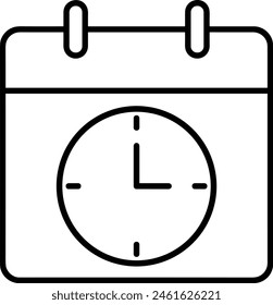 Bild Vektorgrafik Kalendersymbol