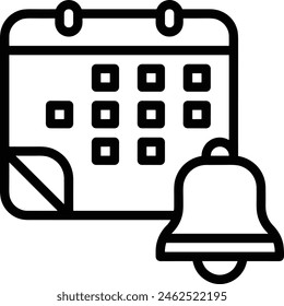 Símbolo de Vector de calendario Imagen