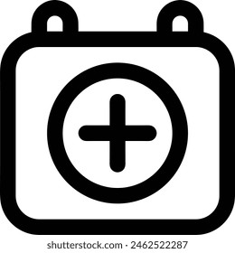 Símbolo de Vector de calendario Imagen