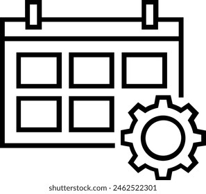 Bild Vektorgrafik Kalendersymbol