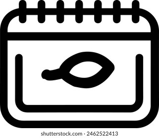 Símbolo de Vector de calendario Imagen