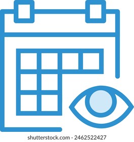 Símbolo de Vector de calendario Imagen