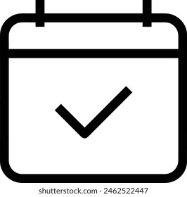 Calendar icon symbol vector image