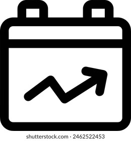 Símbolo de Vector de calendario Imagen