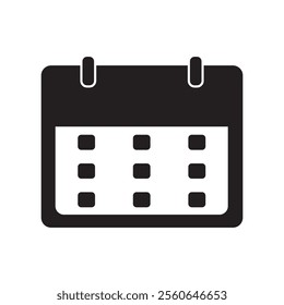 Calendar icon symbol vector image