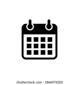 Kalendersymbol, Vektorgrafik. Zeitplan, Ereignissymbol, Vektorgrafik
